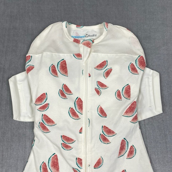 Happiest Baby Sleepea® 5-Second Baby Swaddle Size XL 26-33 Lbs Watermelon Print - Picture 3 of 13